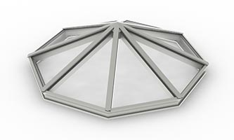 Architectural Structural – Polygon Skylight_ C, C (clear glass)
