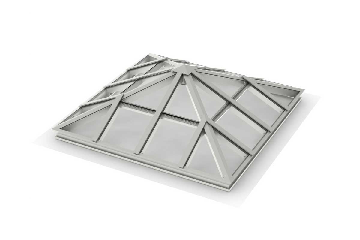 architectural-structural-pyramid-skylight