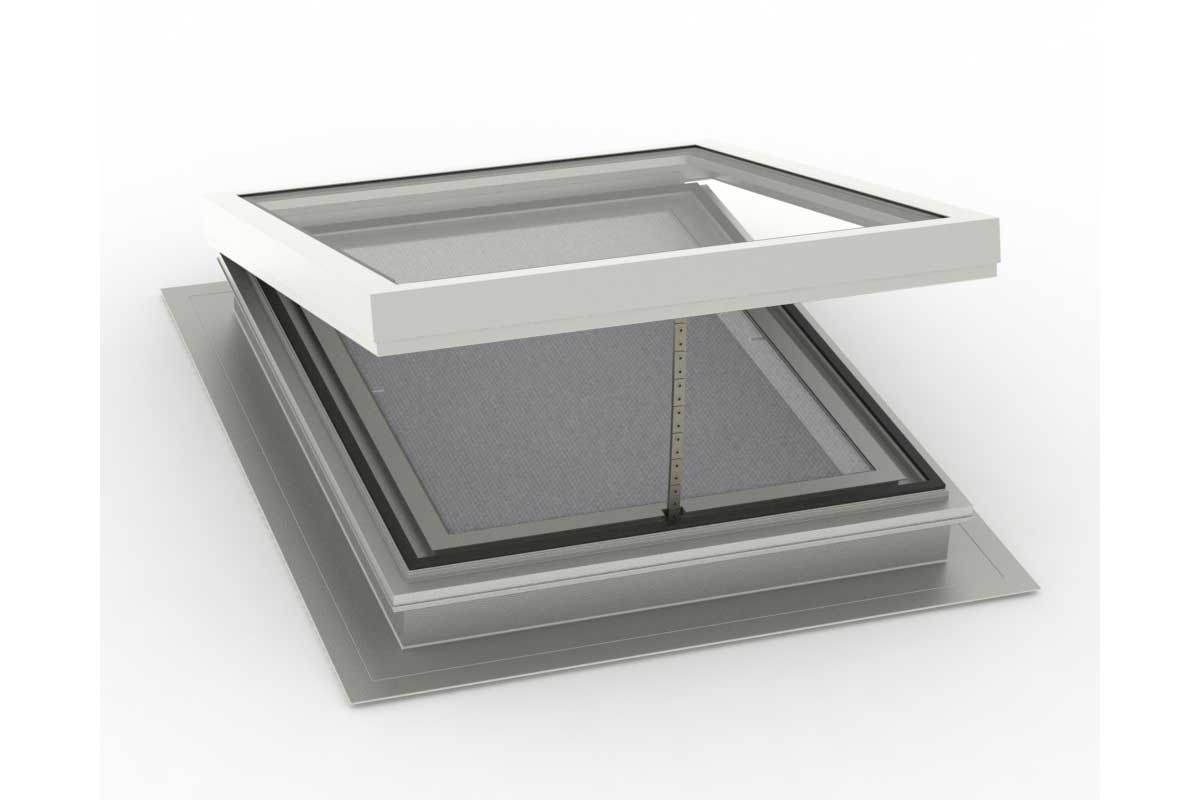 self-flashing-vented-flat-glass-skylight